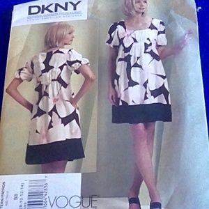 VOGUE DKNY dress & slip sz 8-14